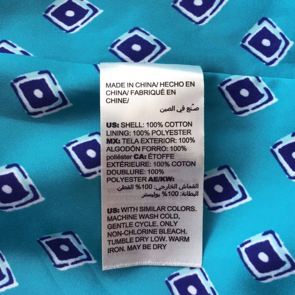 Chico’s Algiers Blue Pleat Back Topper Cotton Jacket New Size 00P US Size 0/2 P - Picture 7 of 7